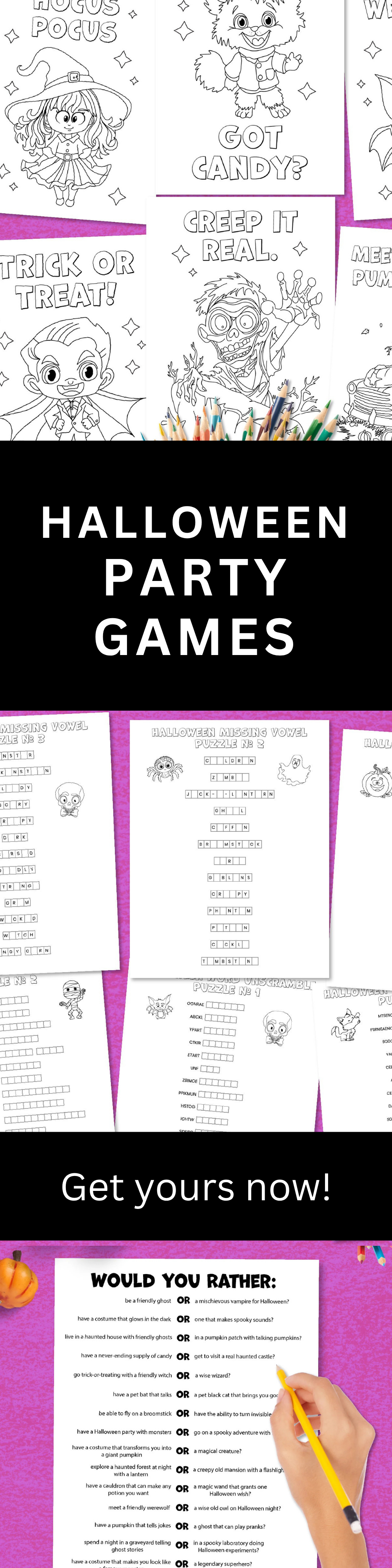 Halloween Games Activities For Kids Classrooms Church