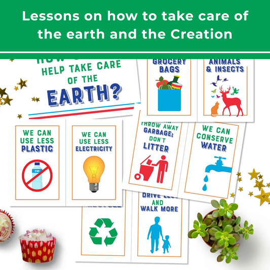 Creation Theme Teaching Kit LDS Primary Activity Resource Complete Lesson Planning Materials Ready Made Sunday School Activity Faith Based Youth Program Church Leader Teaching Tool Time Saving Activity Planning Resource Primary Children