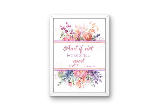 Free And If Not Daniel 3:18 Printables