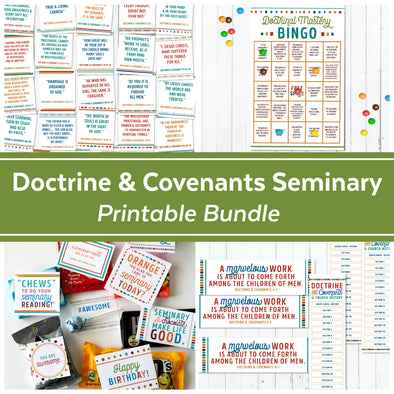 Doctrine & Covenants Seminary Printable Kit