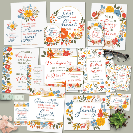 Free October 2025 LDS General Conference Quote Printables – Uplifting Quotes from Church Leaders