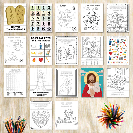 Abinadi Book of Mormon Activity Bundle for kids 3-7 | LDS Come Follow Me 2024 | May Primary LDS Sunday School 2024