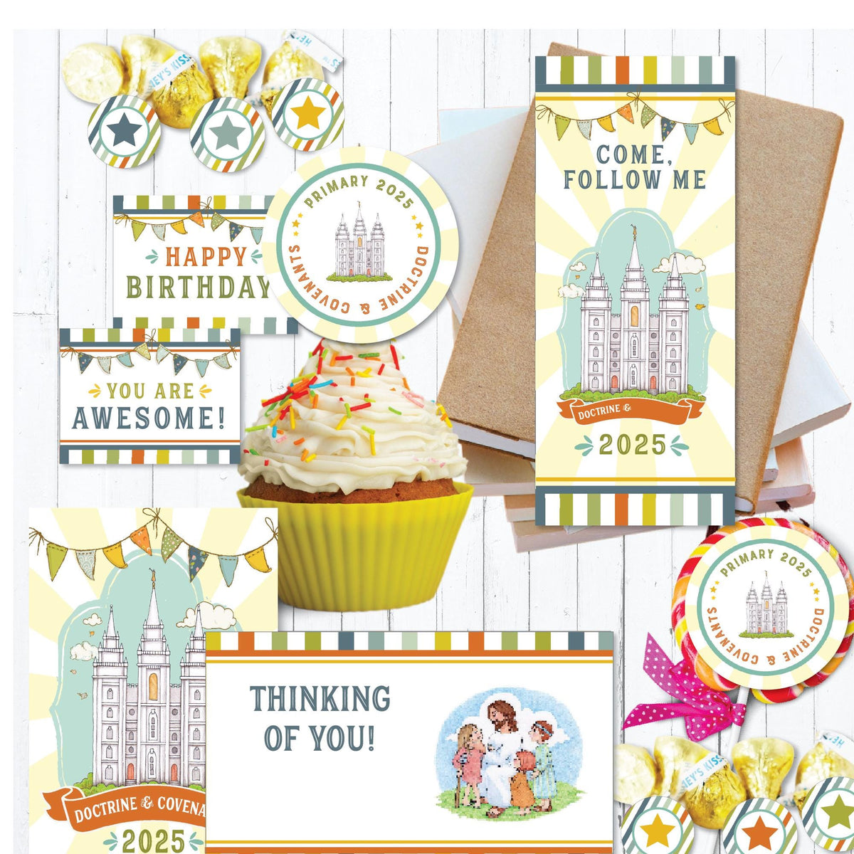 2025 LDS Primary Gift &amp; Ministering Kit for Doctrine and Covenants Com – Ministering Printables