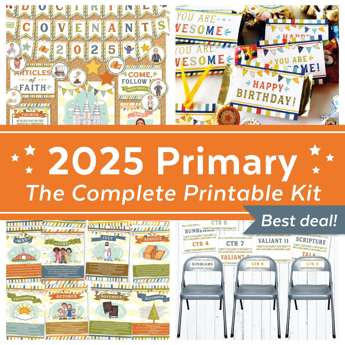 2025 Primary Complete Printable Kit for Doctrine and Covenants Come, F – Ministering Printables 2025-primary-complete-printable-kit-for-doctrine-and-covenants-come-f-ministering-printables
