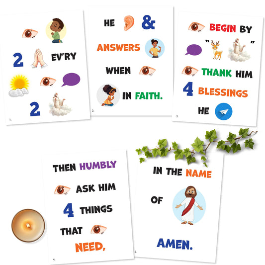 I Pray In Faith - LDS Singing Time Flipchart for Primary Come, Follow Me (Digital Download)