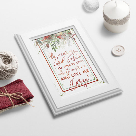 Away in a Manger Christmas Printable Set