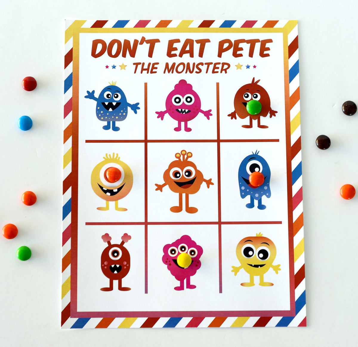 Monster Coloring &amp; Activity Pages, I Spy Game, &amp; Don't Eat Pete Game ...