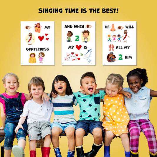 I Feel My Savior's Love April 2023 LDS Singing Time