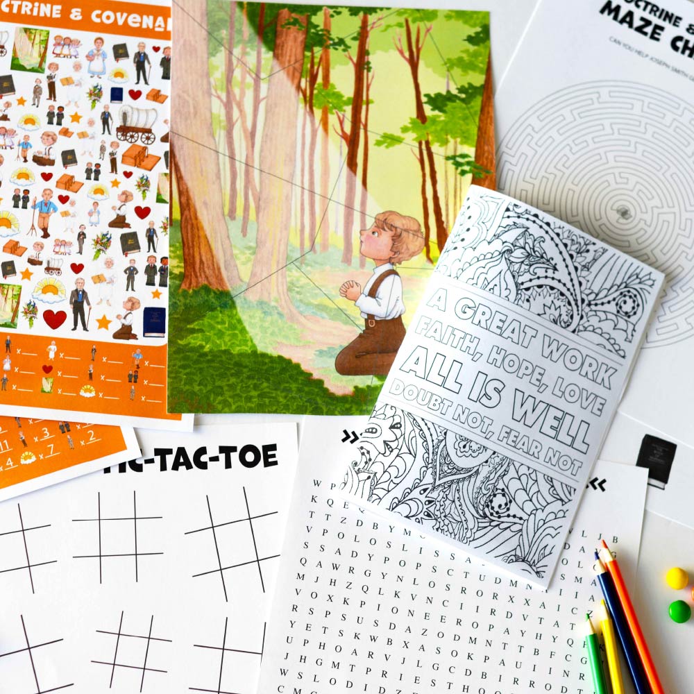 The EPIC Doctrine And Covenants Games And Activities Bundle | 2025 Come Follow Me