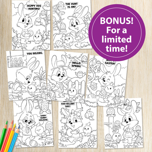 St. Patrick's Day Coloring and Activity Bundle for Kids 🍀