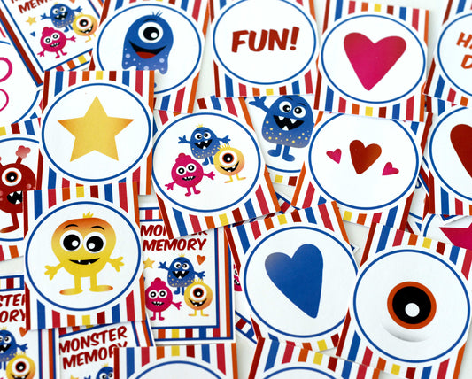 Monster Games Printable Kit | Printable Downloads Kids Games & Activities Monsters