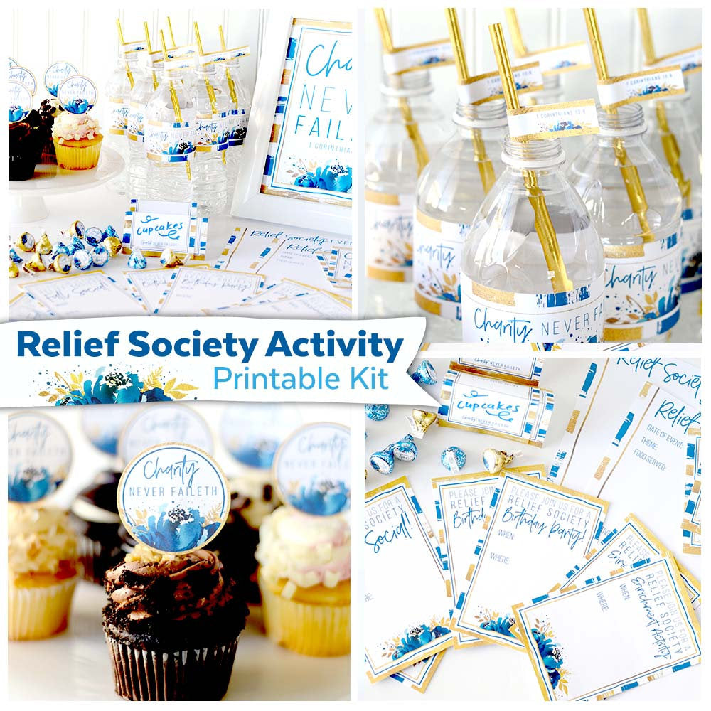 Relief Society Activity Printable Kit | Latter-day Saint Relief Societ ...