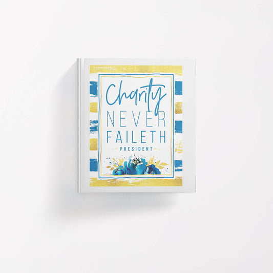 Relief Society Binder Covers | LDS Relief Society Printables | Relief Society Binders