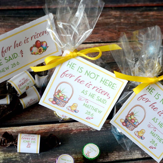 Easter Scripture Printable Kit | Christian Bible Easter Kid Activity | Easter Scripture Family Game