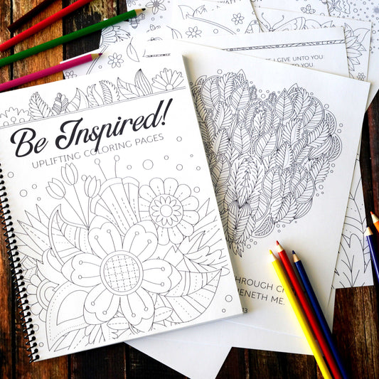 Inspirational Coloring Book Pages | Bible Verse Coloring Pages