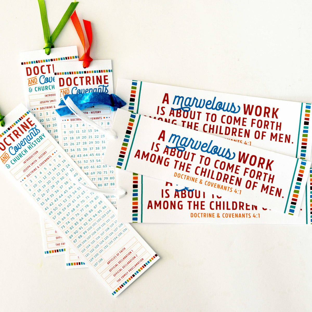 Doctrine and Covenants LDS Seminary Bookmarks – Ministering Printables