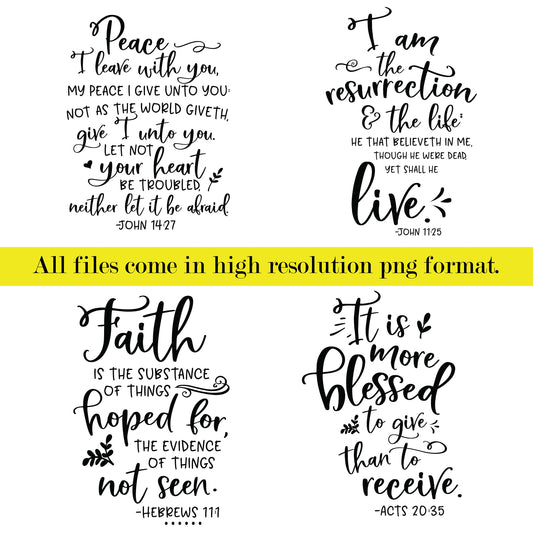 New Testament Word Art | PNG Bible Word Art