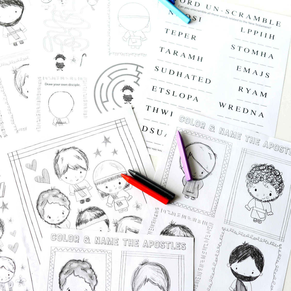 New Testament Activity Kit – Ministering Printables