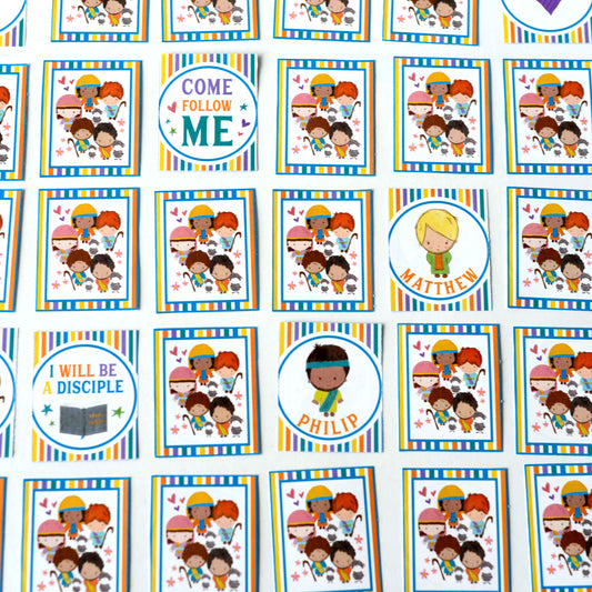 New Testament Memory Printable Game | Bible Game for Kids