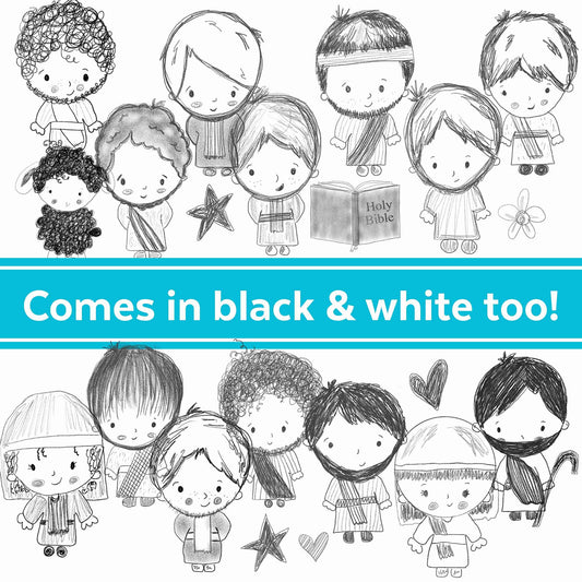 Bible Apostle/Disciple Clip Art | Christian Clip Art | Free Commercial Use Bible Graphics