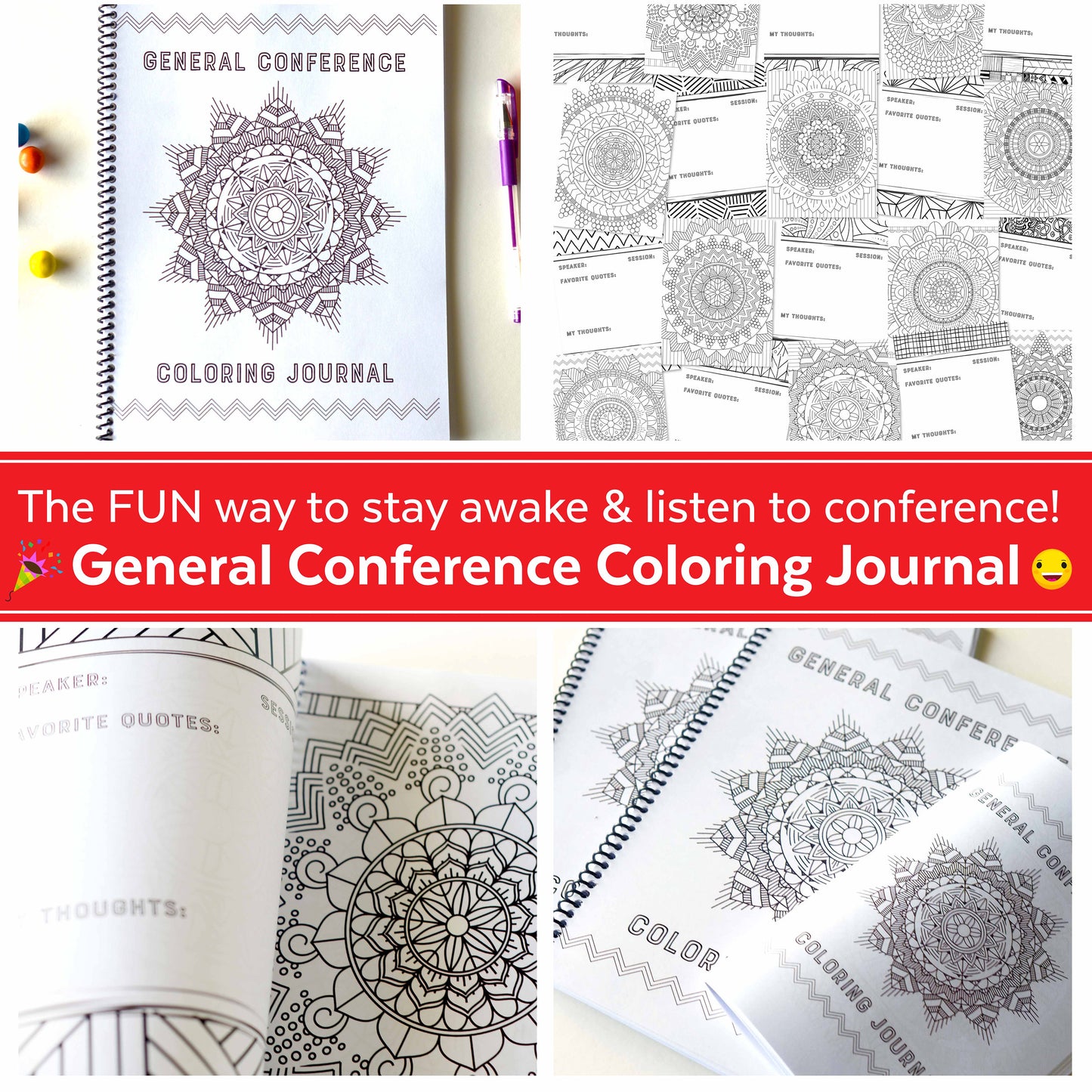General Conference Coloring Journal