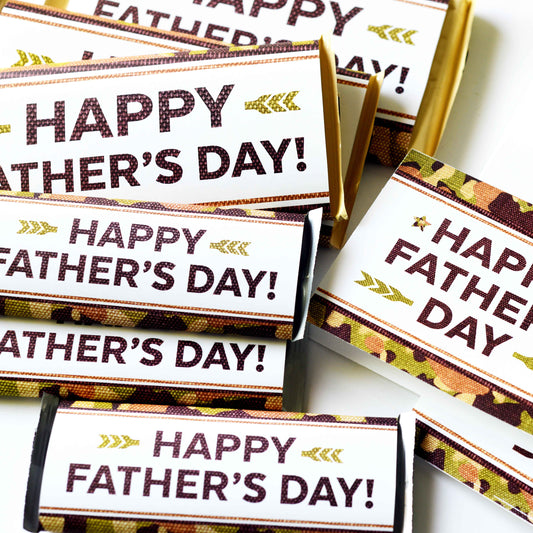 The Cool Camouflage Father's Day Printable Kit for Dads