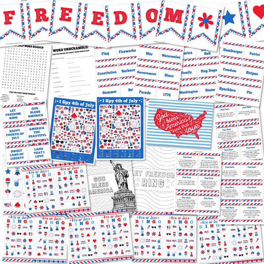 The Mega 4th of July FUN Kit