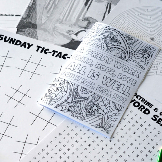 Doctrine and Covenants Coloring & Activity Kit for Kids