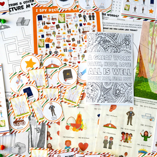 The EPIC Doctrine And Covenants Games And Activities Bundle