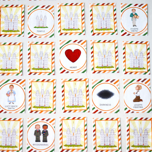 Doctrine And Covenants Memory Printable Game | LDS Primary Games Helps for Kids