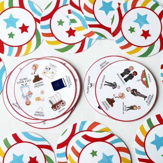 Doctrine and Covenants Matching Game {Spot It Style} | LDS Games Activities