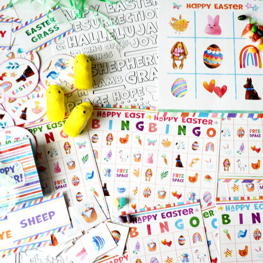 The Easter Games Printable Kit | Easter Activities for Kids & Families