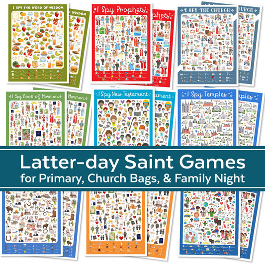 The Gigantic I Spy Printable Bundle