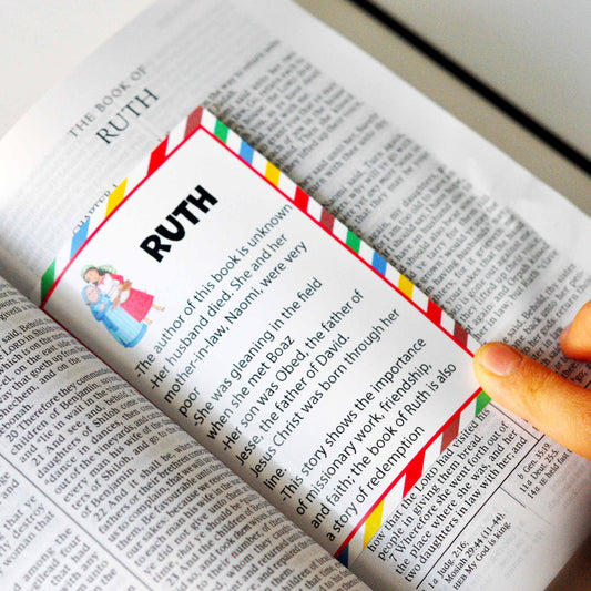 The Scripture Lover's Kit for Old Testament | Scripture Stickers & Old Testament Fun Fact Cards for Scriptures