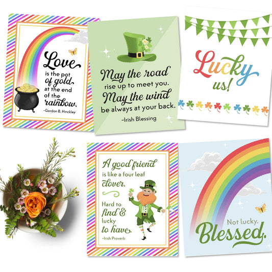 St. Patrick's Day Printable Quote & Gift Set