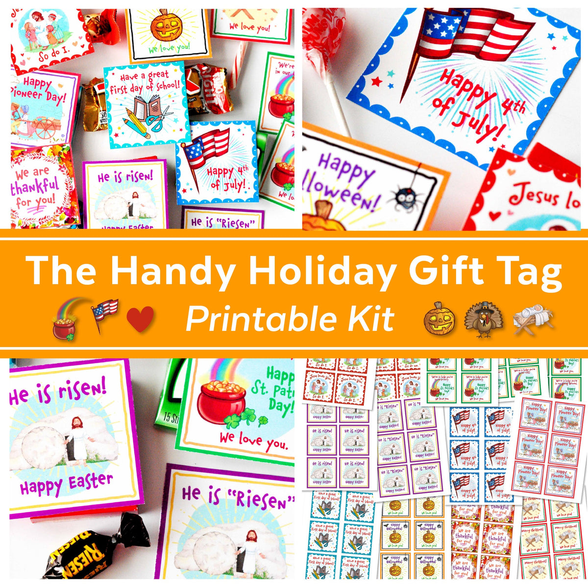The Handy Holiday Gift Tag Printable Kit 🎉 – Ministering Printables