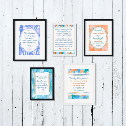 Family History Quotes Printable Collection | LDS Family History
