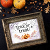 Trick or Treat Halloween Printable Kit with Gift Tag and Halloween Coloring Page