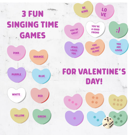 The Valentine's Day LDS Singing Time Kit | LDS Singing Time Helper Kit