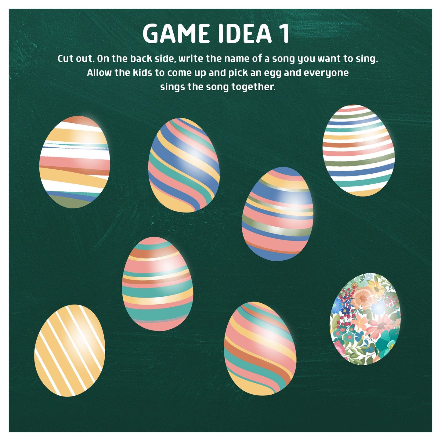 Spring LDS Singing Time Fun Kit | April LDS Singing Time Helper Kit