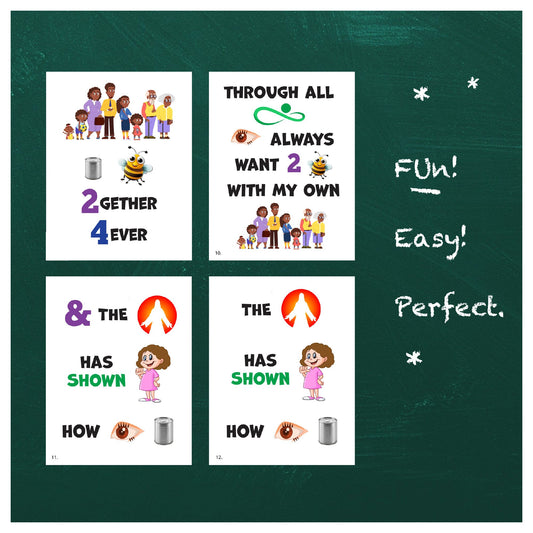 Families Can Be Together Forever | Singing Time Flipchart for Primary Come, Follow Me