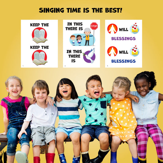 Keep the Commandments | Singing Time Flipchart for Primary Come, Follow Me
