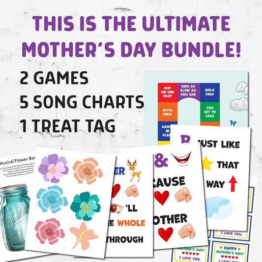 The Ultimate Mother's Day LDS Primary Singing Time Bundle
