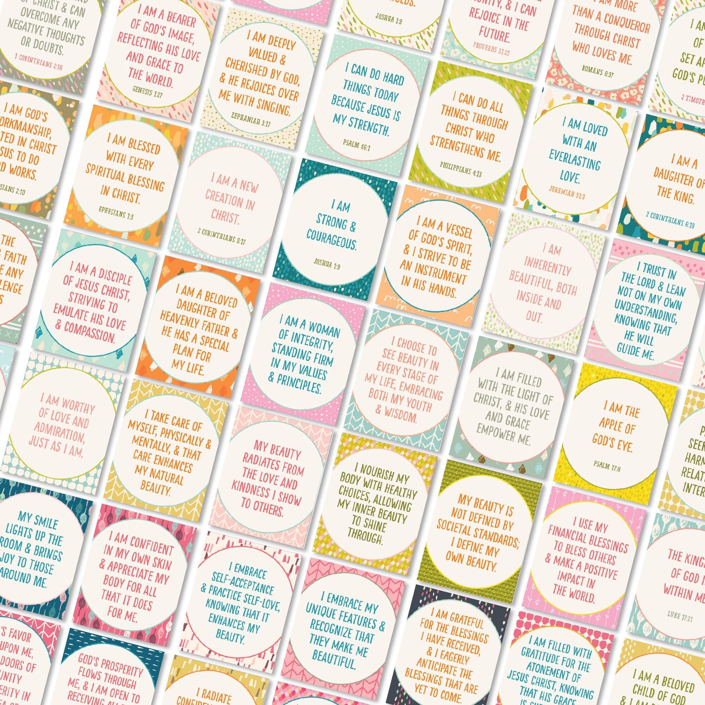 Biblical Affirmations for Women and Teens for Health Confidence & Abundance