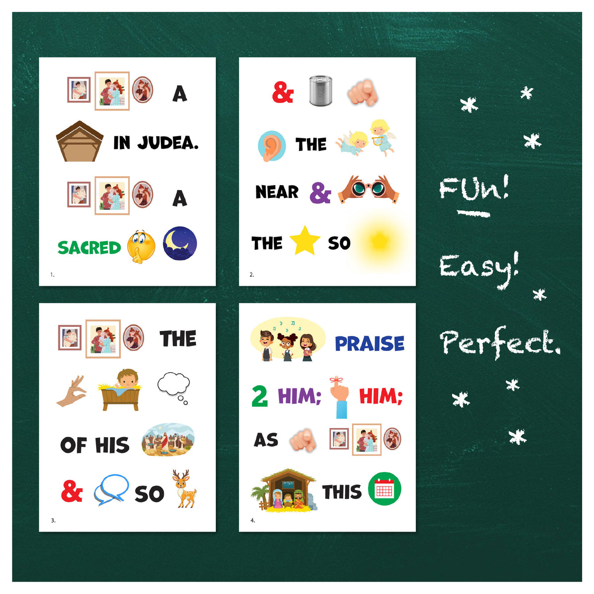 Picture A Christmas Primary Song 