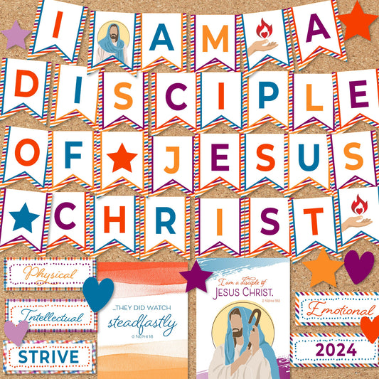 2024 Young Women Ultimate Kit Bundle | Youth Bundle LDS 2024 | Young Women Binder | I Am A Disciple Of Jesus Christ | Digital Download
