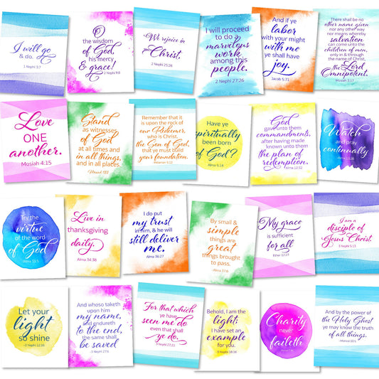 Book of Mormon Come Follow Me 2024 Ministering and Lesson Handouts