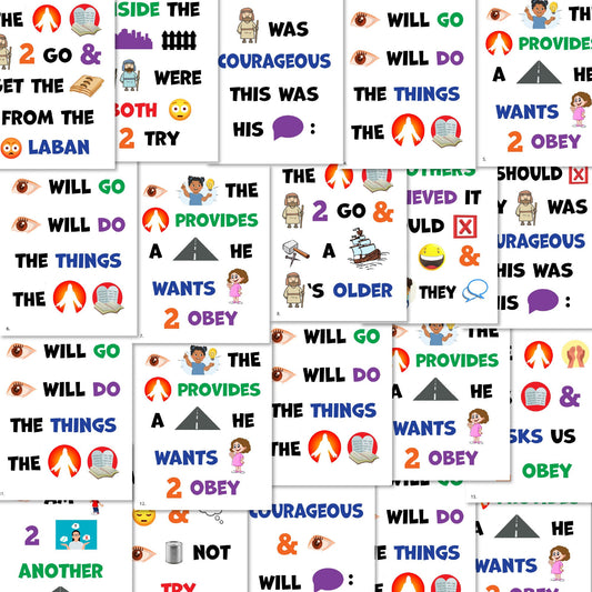 Nephi's Courage | Singing Time Flipchart for LDS Primary Come, Follow Me