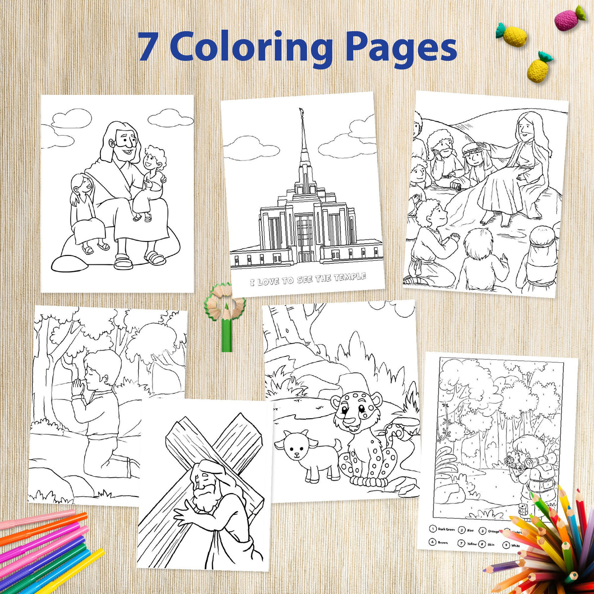 2 Nephi Book of Mormon Activity Bundle for kids 811 for LDS Come Foll