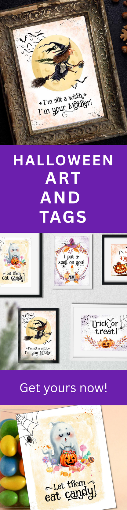 The Ultimate Halloween Printable and Tag Bundle with Halloween Coloring Pages